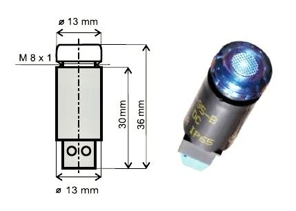 ELE SIGNÁLKA SMS-95 G 24VAC/DC