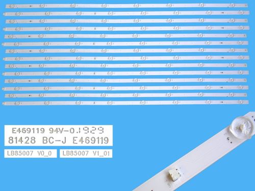 LED podsvit sada Sony celkem 16 pásků / D-LED BAR. LB85007 V0_01 + LB85007 V1_01 / 8500700