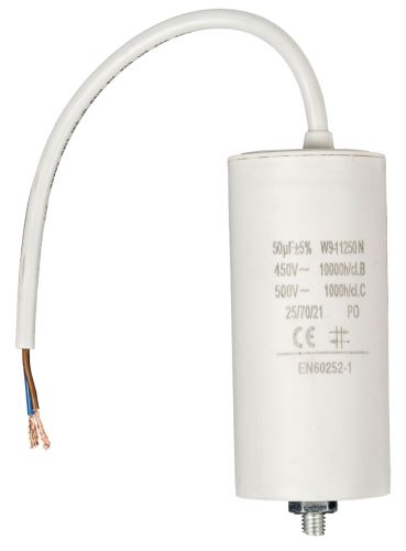 Kondenzátor rozběhový 70 uf / 450 V kabel bez šroubu SC1160
