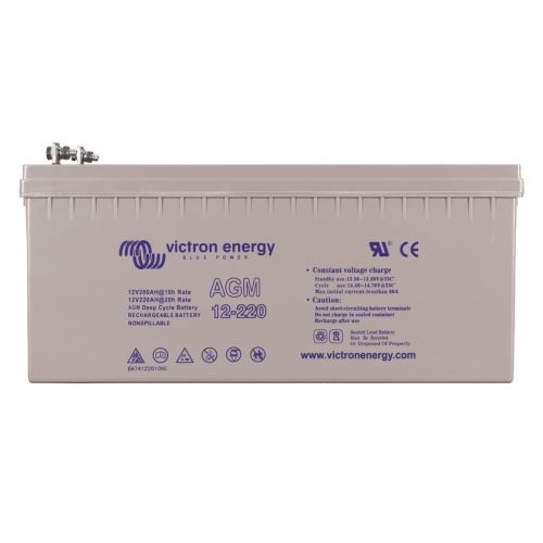 SSY VICTRON BATERIE AGM SOLÁRNÍ 12V/220AH DEEP CYCLE (M8),UN3480, 9 (E),