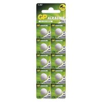 Alkalická knoflíková baterie GP A76F (LR44), 10 ks B3176G