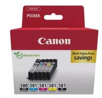 Canon cartridge INK PGI-580/CLI-581 BK/CMYK MULTI 2078C007 Canon cartridge INK PGI-580/CLI-581 BK/CMYK MULTI 2078C007