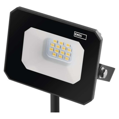 LED reflektor SIMPO 10 W, černý, neutrální bílá, 1531221300