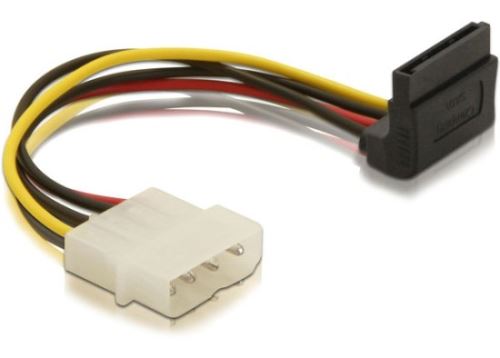 Delock Power Adapter Molex 4-pin samec na 1x SATA 15-pin kolmý nahoru