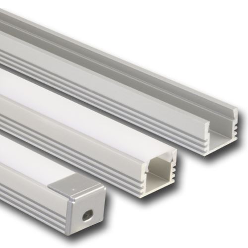 MCLED PROFIL AL.  PŘIS PP 16X13MM BEZ DIFUZORU 2M ML-761.112.02.2
