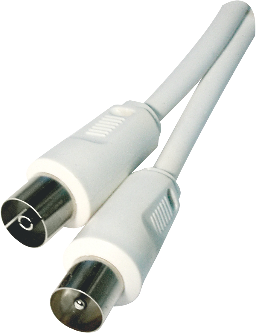 Anténní koaxiální kabel stíněný 1,25m - rovné vidlice, 2334130010