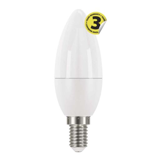 LED žárovka Classic svíčka / E14 / 5 W (40 W) / 470 lm / studená bílá ZQ3222