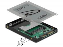 Delock Čtečka karet 2.5” SATA pro paměťové karty CFast 91750 Delock Čtečka karet 2.5” SATA pro paměťové karty CFast 91750