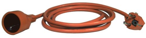 Prodlužovací kabel 40 m / 1 zásuvka / oranžový / PVC / 230 V / 1,5 mm2 P01140