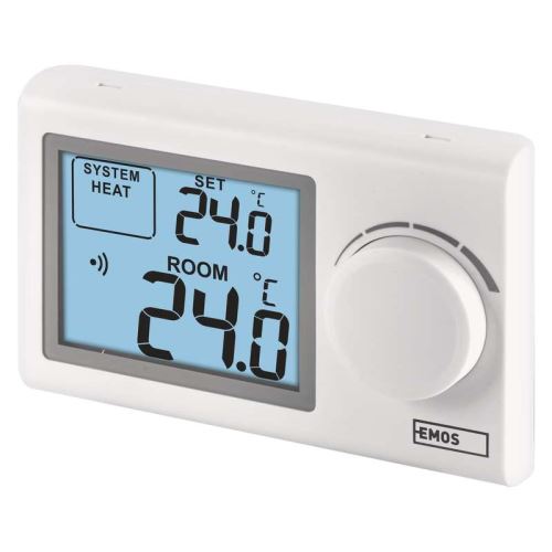 Pokojový manuální bezdrátový termostat P5614 P5614