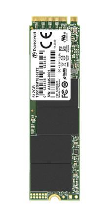 TRANSCEND MTE662T2 512GB 3K P/E SSD disk M.2 2280, PCIe Gen3 x4 NVMe 1.3 (3D TLC), 3500MB/