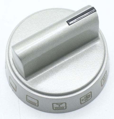 Knoflík ovládání funkce trouby 9070438 AMICA - stříbrný
