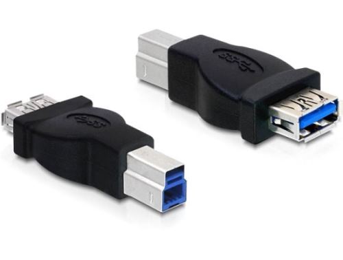 DeLock adaptér USB 3.0-B samec na USB 3.0 A samice