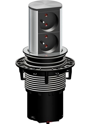 BACH SLOUPEK ZÁSUV 928.007, ELEVATOR HOME, 2ZÁS 230V, NEREZ