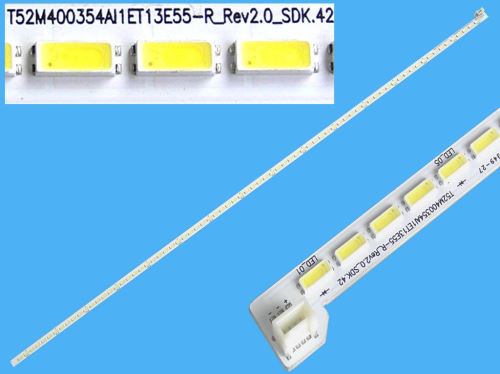 LED podsvit EDGE 508mm / LED Backlight edge 510mm - 76 LED  4C-LB4076-PF1R / T52M400354AI1