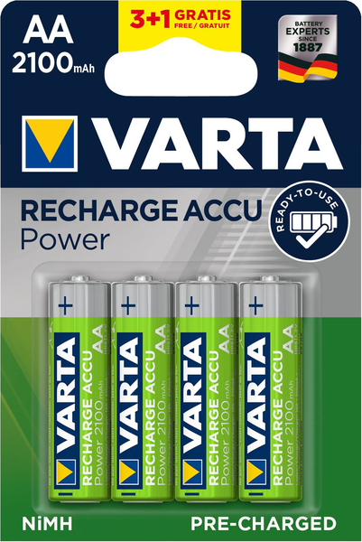 Baterie Varta HR6 2100/4 R2U