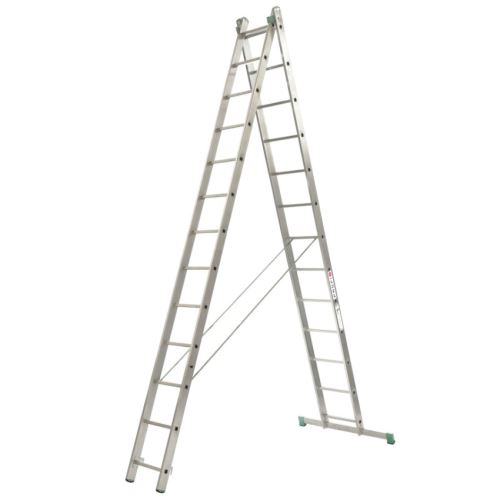 ALVE ŽEBŘÍK 2-DÍLNÝ UNIVERZÁLNÝ EUROSTYL NOSNOST 150KG NÁŠLAPY 2X13 5,9M 2,15M 7513