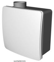 MUL VENTILÁTOR RADIÁLNÍ KN2T ZPĚT. KLAPKA FILTR POD OMÍTKU DO STROPU ČAS. DOBĚH KN2T-UP-100+ERK-F
