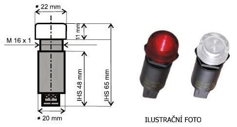 ELE SIGNÁLKA HIS-95 RF 230VAC