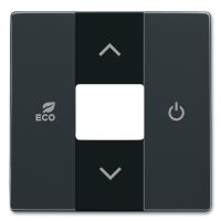 ABB FREE HOME 2CKA006220A0179 KRYT PRO TERMOSTAT PROSTOROVÝ ANTRACITOVÁ CP-RTC-81