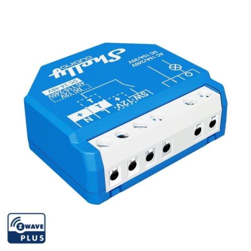 SHELLY WAVE 1 SPÍNACÍ MODUL 1KANÁLOVÝ Z-WAVE