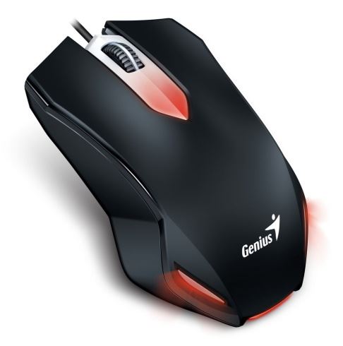 GENIUS Gaming myš X-G200/ drátová/ 1000 dpi/ USB/ černá