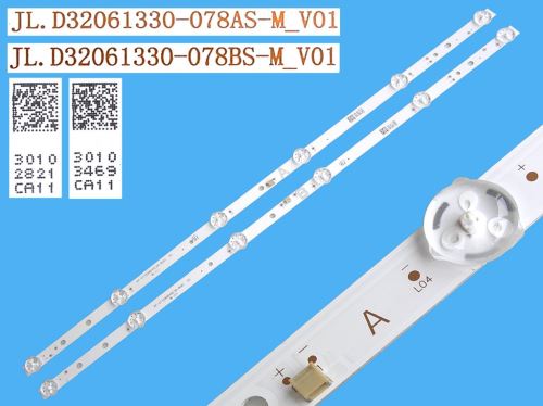 LED podsvit sada Vestel 32 D32061330 celkem 2 pásky 550mm / DLED TOTAL ARRAY JL.D32061330-