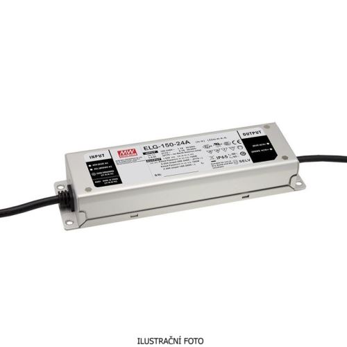 MEANWELL ZDROJ PRO LED ELG-150-12A-3Y 120W VSTUP 100-305V AC, 142-431V DC VÝSTUP 12V 0-10.