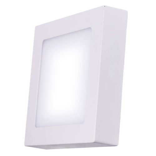 LED přisazené svítidlo PROFI, čtvercové, bílé, 6W teplá bílá ZM6121