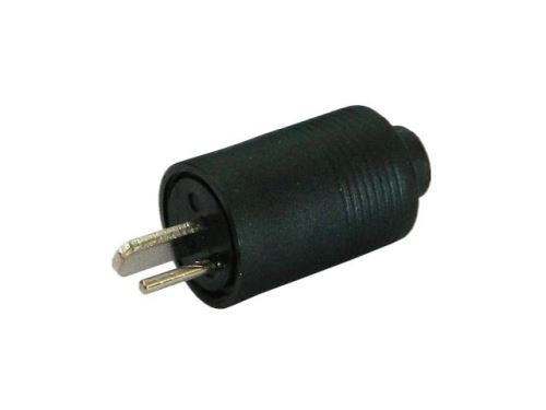 Repro konektor DIN na kabel samec černý 