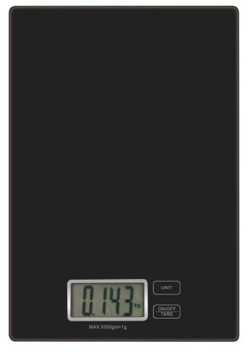 Digitální kuchyňská váha EV014B, černá EV014B