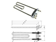 Topné těleso pračky LG 2000W s čidlem AEG33121503 Topné těleso pračky LG 2000W s čidlem AEG33121503