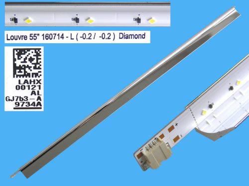 LED podsvit EDGE 584mm / LED Backlight edge 584mm - 37 LED  BN96-39734A / Louvre 55" 9734A