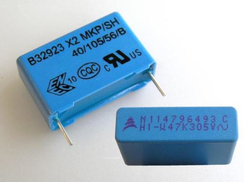 Kondenzátor IMP  0,47uF/305V AC  X2  MKP