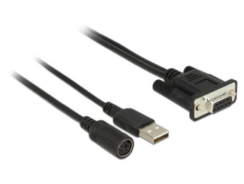 Navilock Připojovací kabel MD6 Sériový > D-SUB 9 Sériový pro GNSS přijímač s napájecím zdr