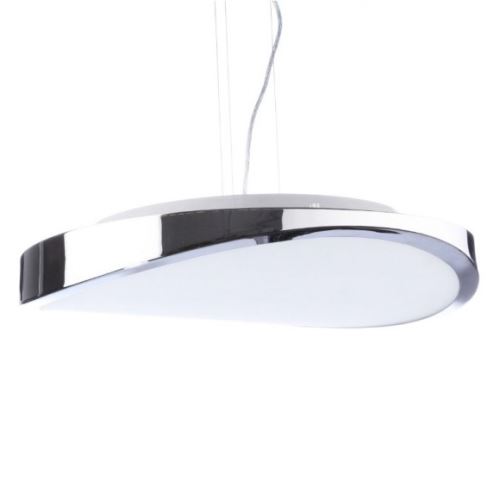AZZARDO SVÍTIDLO CIRCULO 58 ZÁVĚSNÉ CHROM 4X60W E27 SKLO 580MM, AZ0988