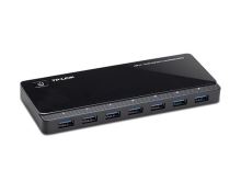 TP-Link UH720, 7 ports USB 3.0 Hub, Desktop, 2x nabíjecí port a 12V/2.4A power adapter included UH720