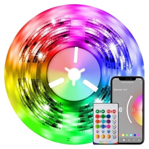 IMMAX LED PÁSEK NEO LITE SMART 10M RGB+CCT BAREVNÝ+STMÍVATELNÝ WIFI DÁL.OVLADAČ MUSIC 0777