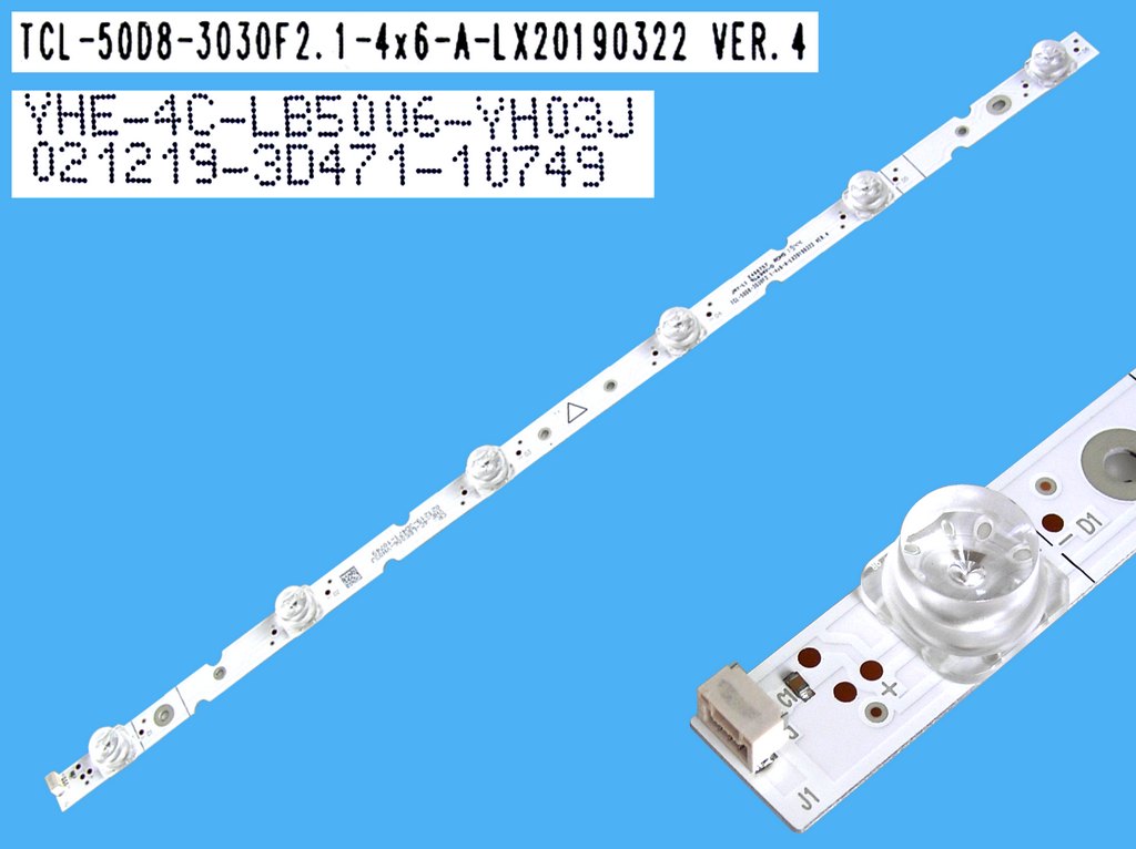 LED podsvit 450mm, 6LED Thomson 4C-LB5006-YH03J /