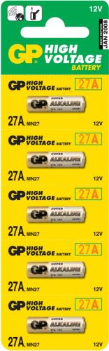 Alkalická speciální baterie GP 27AF (MN27, V27GA) 12 V B1301