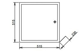 ELLO ROZVADĚČ PREMIX 45X45  Z