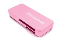 Transcend RDF5 USB 3.0 čtečka paměťových karet SDHC (UHS-I)/SDXC (UHS-I)/microSDHC (UHS-I)/microSDXC (UHS-I), růžová TS-RDF5R Transcend RDF5 USB 3.0 čtečka paměťových karet SDHC (UHS-I)/SDXC (UHS-I)/microSDHC (UHS-I)/microSDXC (UHS-I), růžová TS-RDF5R