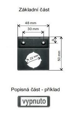 ELE ŠTÍTEK OZNAČ. OS-12