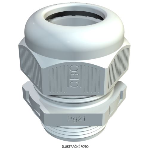 OBO VÝVODKA V-TEC PG 7 LGR SV ŠEDÁ 2024705