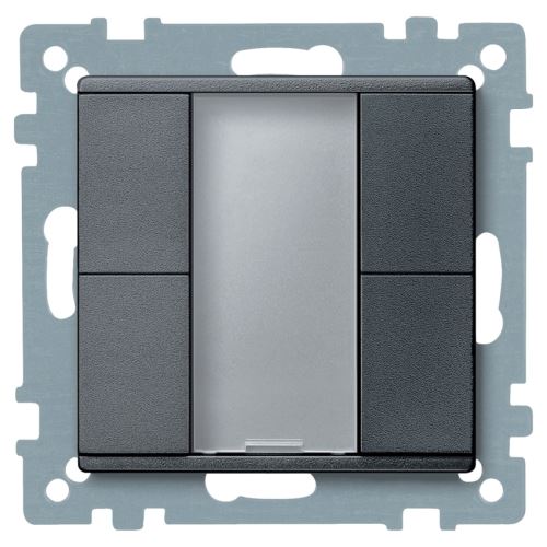 SCHN MERTEN SYSTEM M KNX TLAČ. PANEL 2-NÁS PLUS ANTRACIT MTN627614