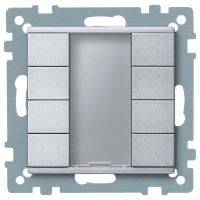 SCHN MERTEN KNX TLAČ. PANEL 4-NÁSOBNÝ PLUS , SYSTEM M ALUMINIUM MTN627860