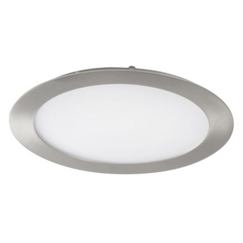 KAN SVÍTIDLO LED ROUNDA V2LED18W-NW-SN 18W 1250LM 4000K IP44/20 VEST. SATÉN. NIKL 27219