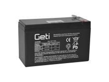 Baterie olověná 12V 7.0Ah GETI (konektor 4,75 mm) (1)