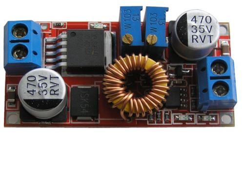 Modul nastavitelného zdroje  STEP-DOWN 1,2 - 30V / 1,5A (4A)  s nastavením CV/CC,  univerz