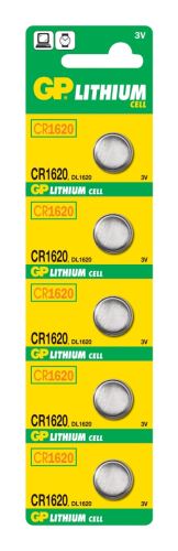Lithiová knoflíková baterie GP CR1620 B1570